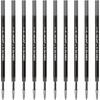 Zebra Ballpoint Pen Blen Oil-Based Refills, NC-0.7, Black, 10-Pack, B-RNC7-BK