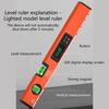 Precisions Digital Level Ruler,Magnetic Level Ruler,Aluminum Spirit Bubble Level Gauges Level Protractor