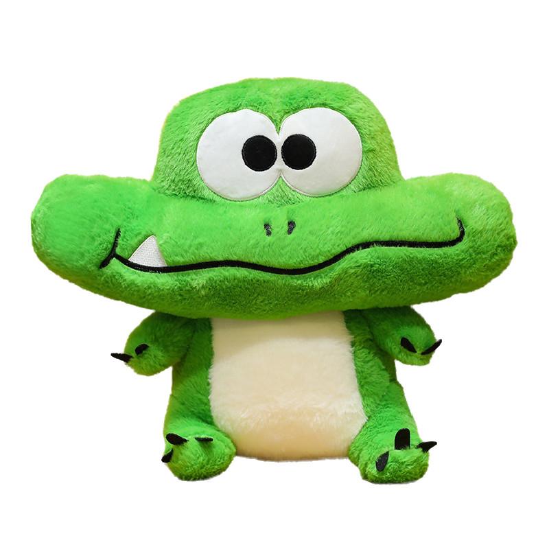 

Big Crocodile Eyes Plush Stuffed Animal Doll Bed Decoration Kids Gift Birthday Doll,30CM/11.81in