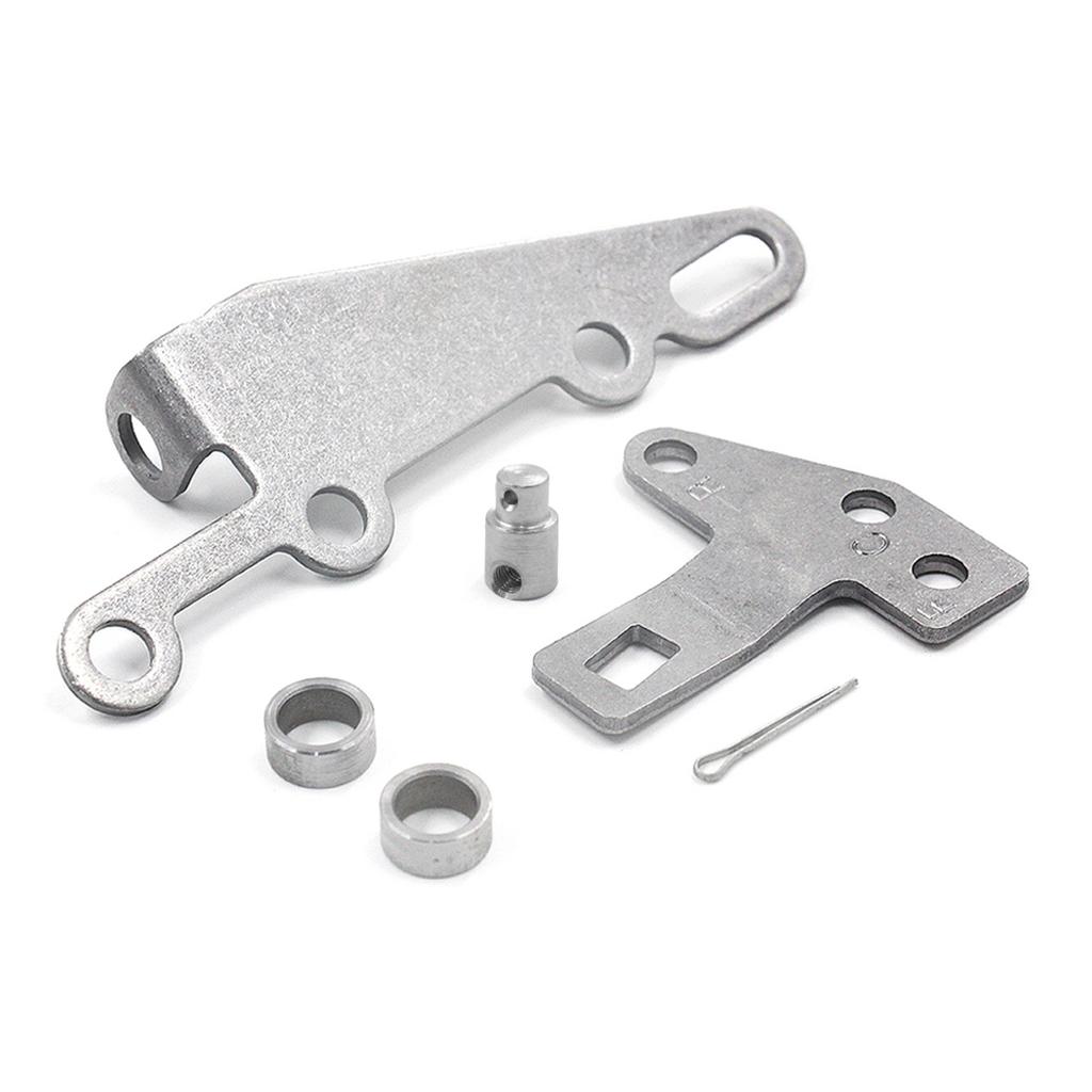 Bracket & Lever Kit Easy Installation Fits for TH400 TH350 TH250 200-4R 700R4 4L60 Transmissions Replaces 35498