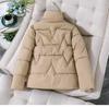 Short Fashion Cotton-padded Jacket Women's Winter Korean Version of The Thickened Stand-up Collar Small Large Size Cotton-padded Casual Jacket