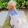 Small Dog Strap Pants Pet Small and Medium sized Dog Spring and Summer Strap Pants Thin Shirt Four Leg Clothes Cat Clothing