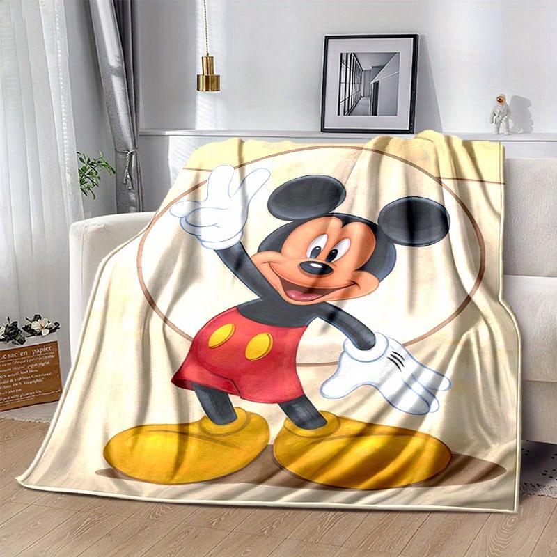1pc. Cute Mickey Mouse Cartoon Blanket, Soft Warm Throw Blankets, Home Decor Gift Idea for Family Friends Birthday Christmas Present (Season