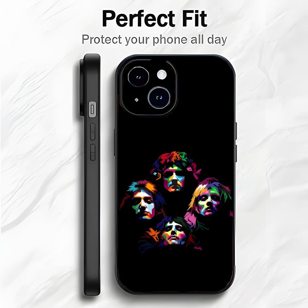 Rock Iconic British Band L-Led Zeppelin Phone Case Phone Case Soft Packaging Lightweight For iPhone17 16 15 14 13ProMax