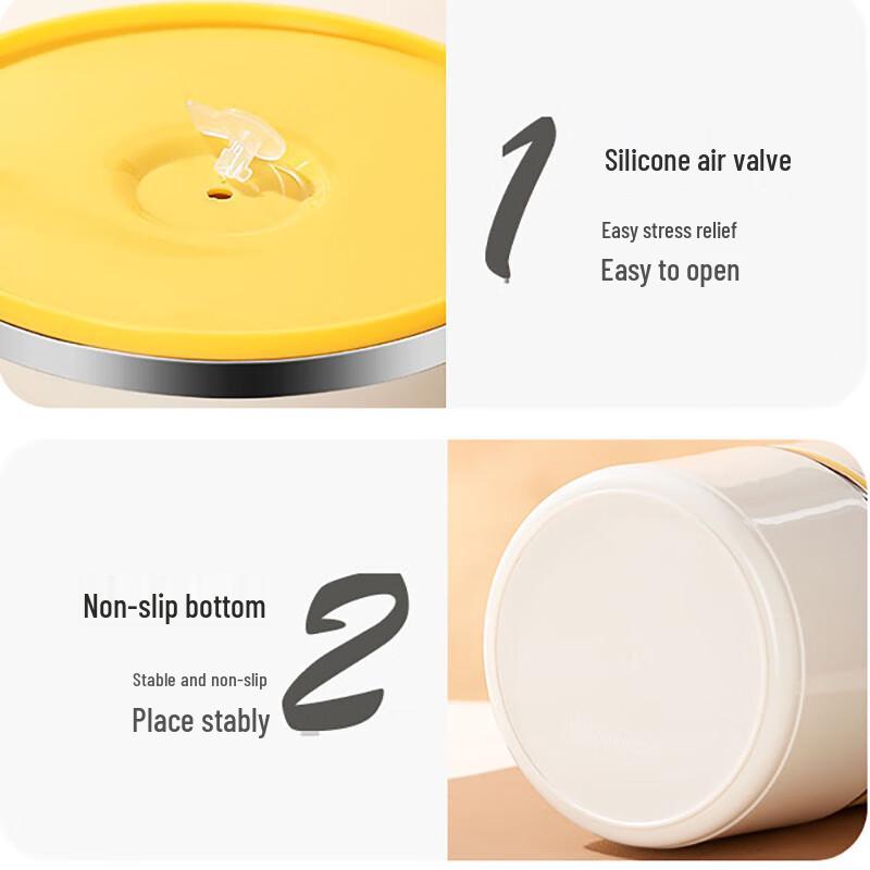 3-Layer Stainless Steel Thermal Lunch Box