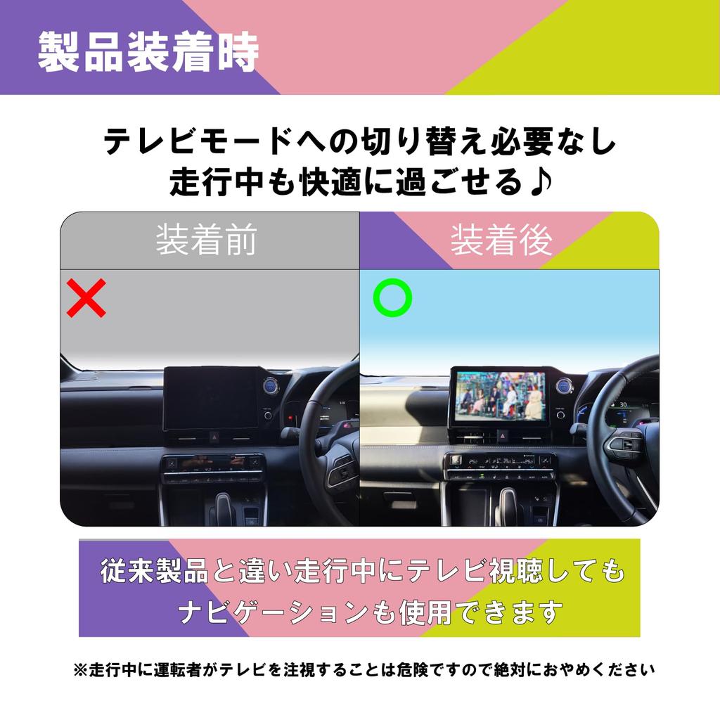 Noanoa90 Yaris TV Kit, Mietere, Safe Made In Japan, Yaris / Yaris Cross/ YARIS/CROSS
