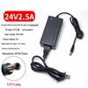 24V 3A Universal Power Adapter for Cash Register Thermal Printer with 3/4-Pin Round Port