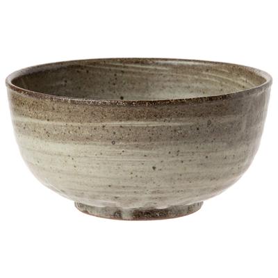 Marui Seito Shigaraki Ware Hechimon Bowl with Ash Brush MR-3-3475