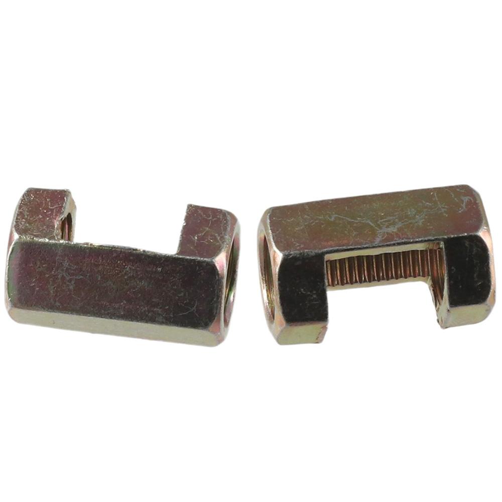 10 Pcs Plating Iron M10 Thread 25mm Coupling Nut Chandelier Height Hexagon Ceiling Light