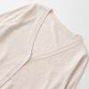 European and American style, new women's clothing, fashionable, versatile cross-border foreign trade wool blended V-neck knitted sweater