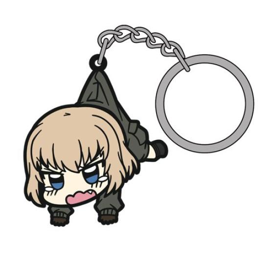 Girls und Panzer the Movie Katyusha Pinching Keychain Panzer Jacket Ver.