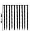 10/50pcs Plastic Lawn Stakes Garden Netting Ground Stake Paver Edging Weed Barriers Grass Stone Partition Nails Plant Support