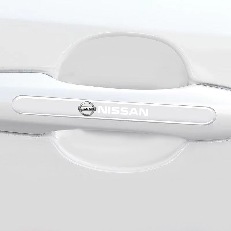 4 STÜCKE Transparenter Autotür-Kollisionsschutz Stoßstangenleiste Aufkleber Für Nissan Nismo Qashqai J11 J10 Juke X Trail T32 Tiida Teana Skyl