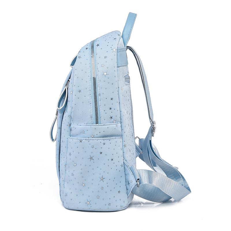 Star Backpack Women's Lightweight Oxford Backpack Student Schoolbag