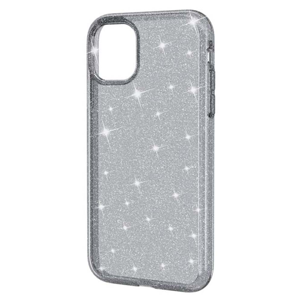 

For iPhone 11 Case Anti-Scratch PC+TPU Sparkly Glitter Phone Cover Gold