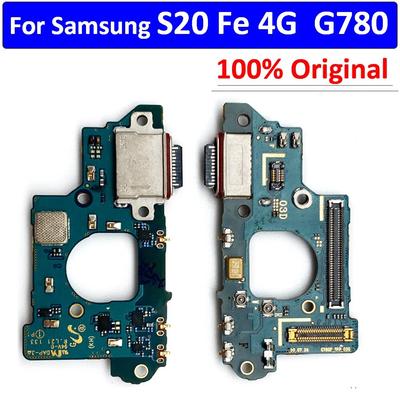 Tested USB Charger Charging Port Socket Connector Microphone Board Flex Cable For Samsung S20 Fe 4G G780F 5G G781V