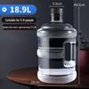 18.9L Transparent PC Water Dispenser Bottle