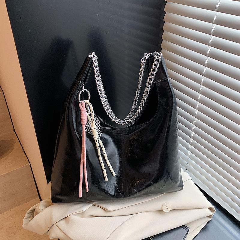 Tote Bag 2025 Summer New Large-capacity Simple Shoulder Bag Versatile Underarm Bag Women