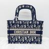[Gebraucht] Book Tote Trendig Vielseitig Handgefertigt Bestickt Monogramm-Print Beschichtetes Canvas Tragetasche Einkaufstasche Mini - Sehr Gut #1G124TD