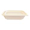 Luyouming 750ml Biodegradable Rectangular Takeaway Boxes