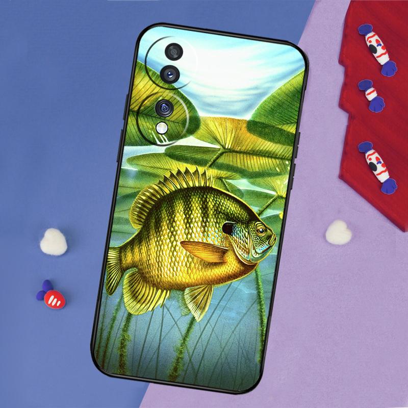 Fish Fishing Case For Honor 200 Pro 50 70 90 X8a X9a X8 X9 X8b X9c X9b Honor Magic 7 5 6 Pro Lite Cover