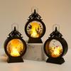 Halloween Decorative Wind Cross Border Retro Round Handheld Horselight