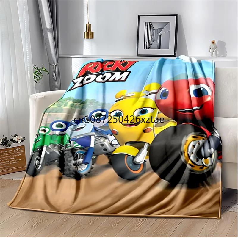 

RR-Ricky Z-Zoom Cartoon Poster Blanket,Lightweight Warm Insulation Sofa Bed Office Car Knee Pads Blankets,Decke 75x90cm