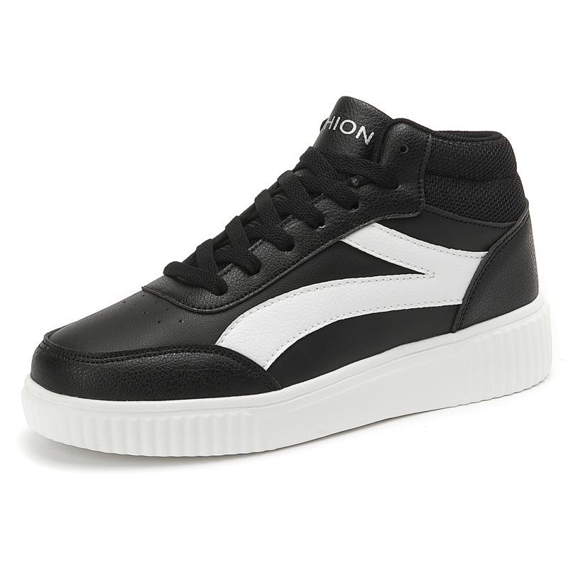 New Thick-soled Heightening Medium-top Versatile Student Board Shoes Women's Casual Sports Women's Shoes