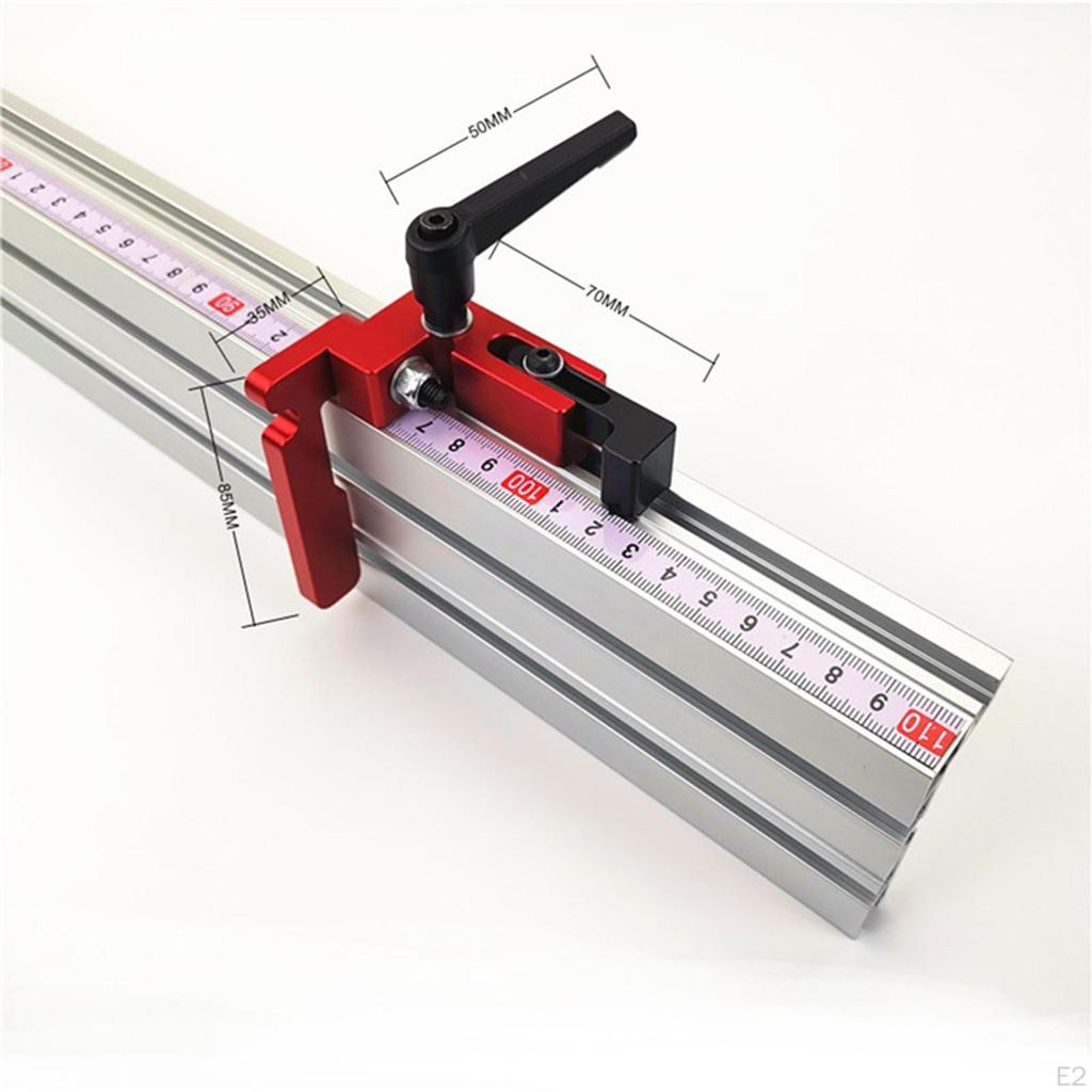 Stopper Limiter 75 Type DIY Manual Tools Alloy Miter Track Jigs T Slot Stop