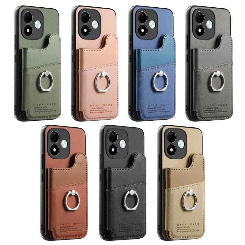 For Redmi Note 17 Pro 5G 2026 RFID Leather Wallet Case for Xiaomi Redmi Note 17 Pro Max Case Note 17 17Pro Back Funda
