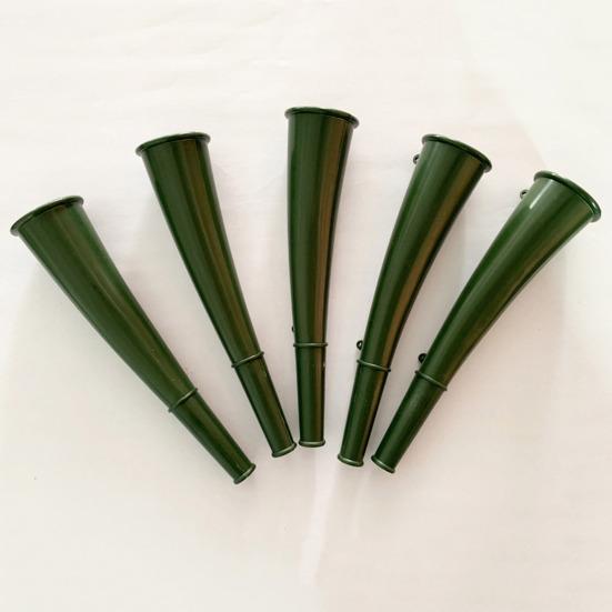 Mosiężny Róg Regulowana Jakość Dźwięku Obrotowy Pokład Treningowy i Bojowy Miedziany Taktyczny Wojskowy Róg Sygnałowy do Strzelania do Taktycznego Użycia