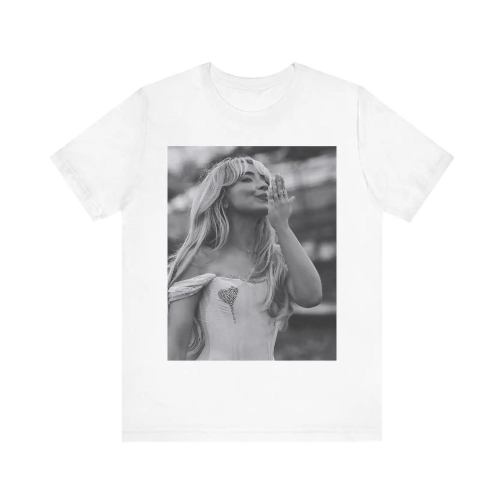 Sabrina Carpenter Short Sleeve T-shirt for Women Unisex Retro Hip-hop Comfortable Breathable T-shirt Y2K Style Summer Streetwear