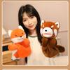 Cartoon Animal Plush Hand Puppet, Movable Mouth Interactive Glove Doll, Kids Early Education Storytelling Soothing Toy Universal Multiple Styles