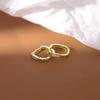 925 Sterling Silver Hoop Earrings - Women's High-End Luxury 2023 Niche Design Studs