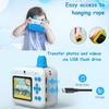 Kids Instant Print Camera Kids Camera 1080P Digital Camera for Kids 2.36 Inch IPS Screen Dual Lens Built In Battery