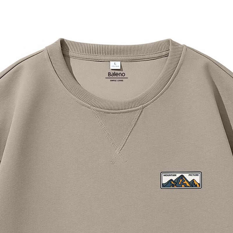 Baleno Men's Heavyweight Crew Neck Sweatshirt