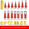 Stainless Steel Caulking Nozzle Silicone Sealant Tool Set For Bathroom Kitchen Sink Joint Sealing And Application