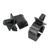 Route Fasteners Clips Clamp Cable Black Plastic Fender Bumper Wire Harness