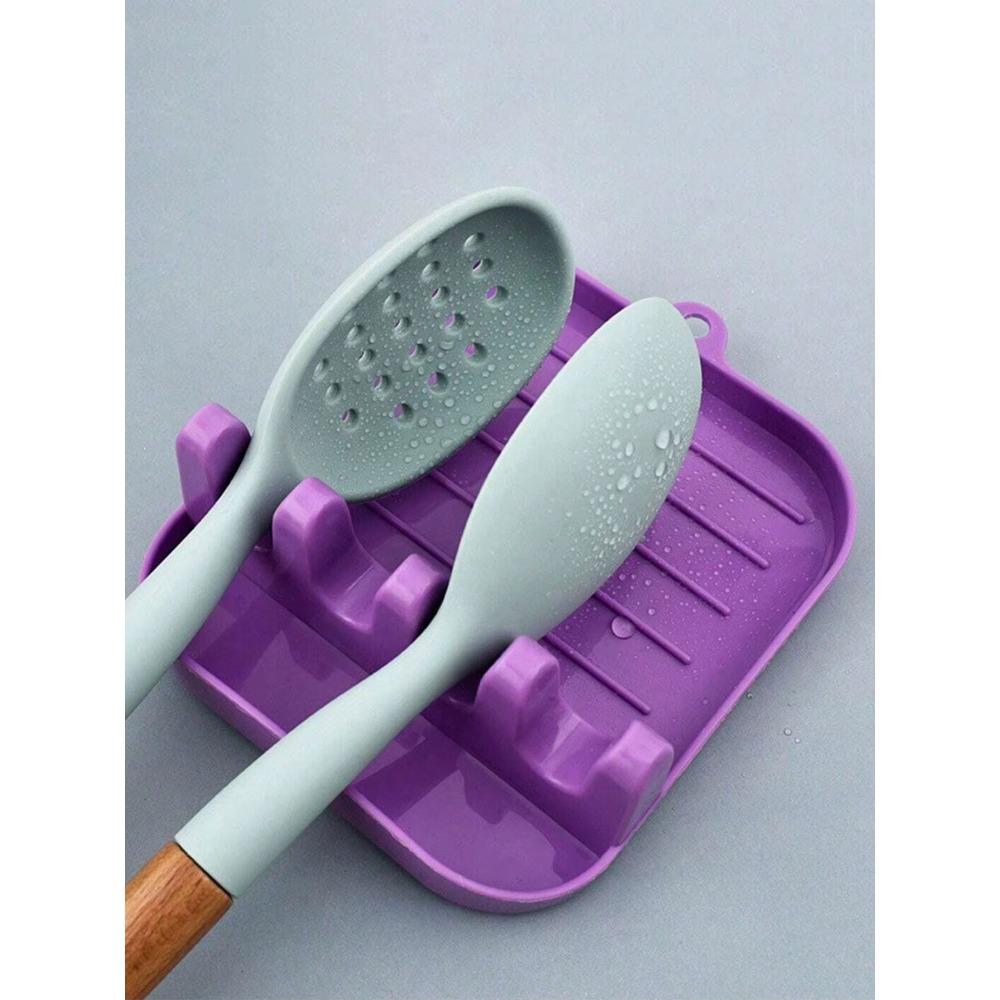 1ks Domácí multifunkční stojan na špachtle, Kuchyňský stojan na uložení lopatek a lžic, Sedící stojan na prkénko na krájení, Polička na špachtle a poklice na hrnce