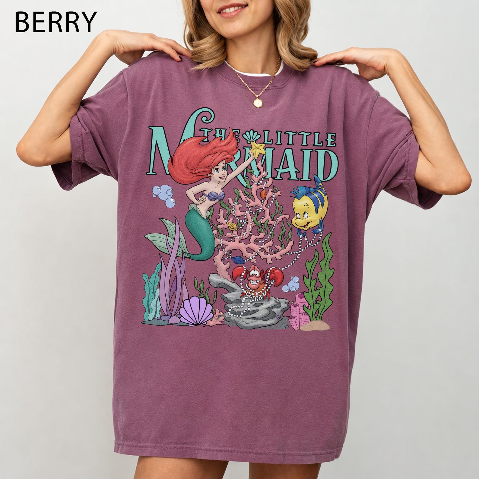 The Little Mermaid Shirt, Ariel Princess Under The Sea Shirt, Ariel Mermaid Shirt, Disney Ariel Shirt, Disneyland Girls Trip Tee 4XL