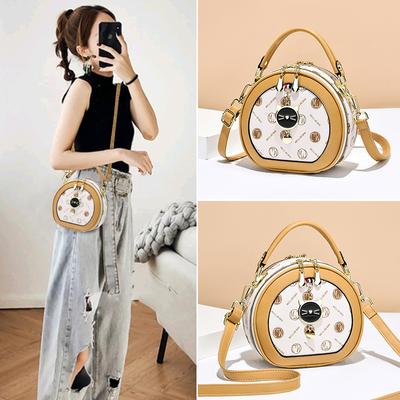 2025 New Summer Bag Women's Tide Large Capacity Foreign Style Messenger Bag Simple and Fashionable Women's Shoulder Bag Women
