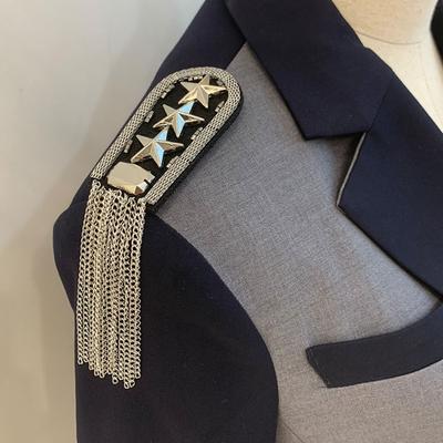 Brooch Tassel Chain Shoulder Board Epaulet Epaulette Exquisite Fringe Shoulder Mark  Theatre