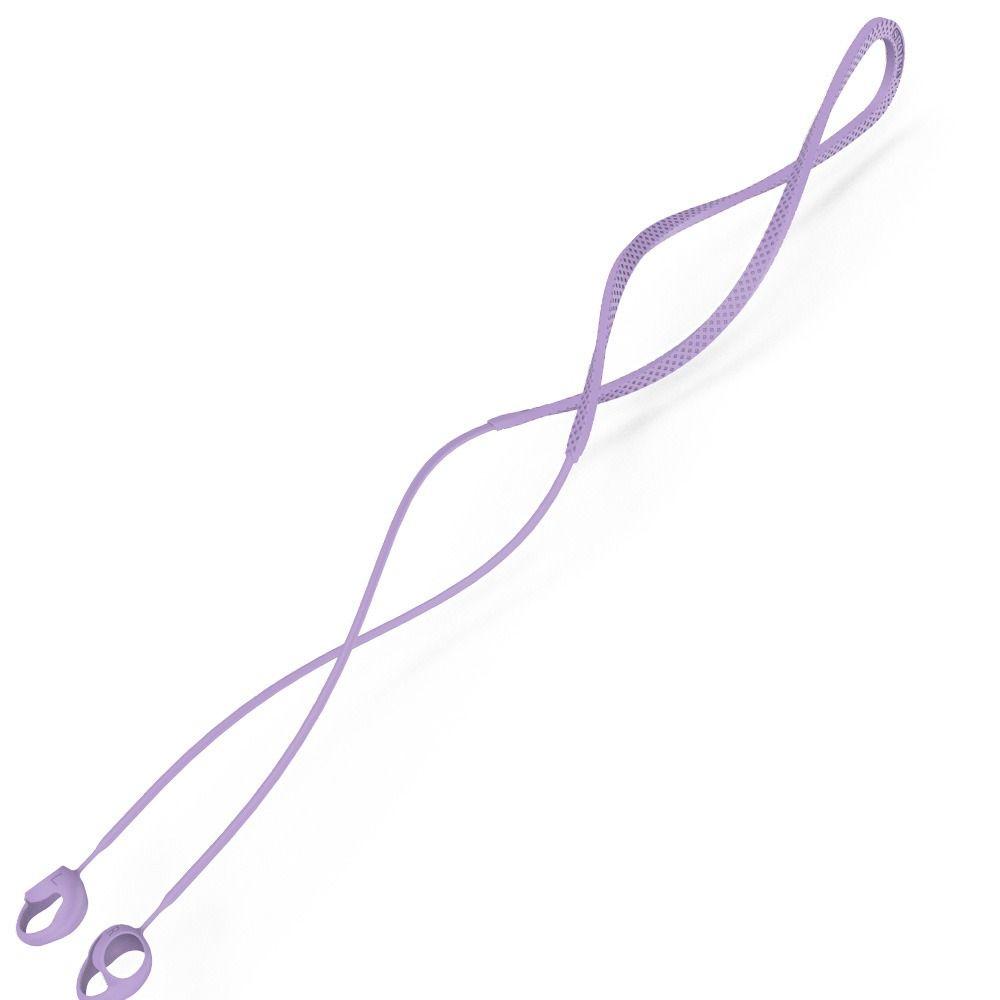 

Спортивні шнурки-аксесуари Шнурок для навушників Спортивний ремінець Шнурок на шию Шнур Ремінець для навушників проти втрати фіолетовий