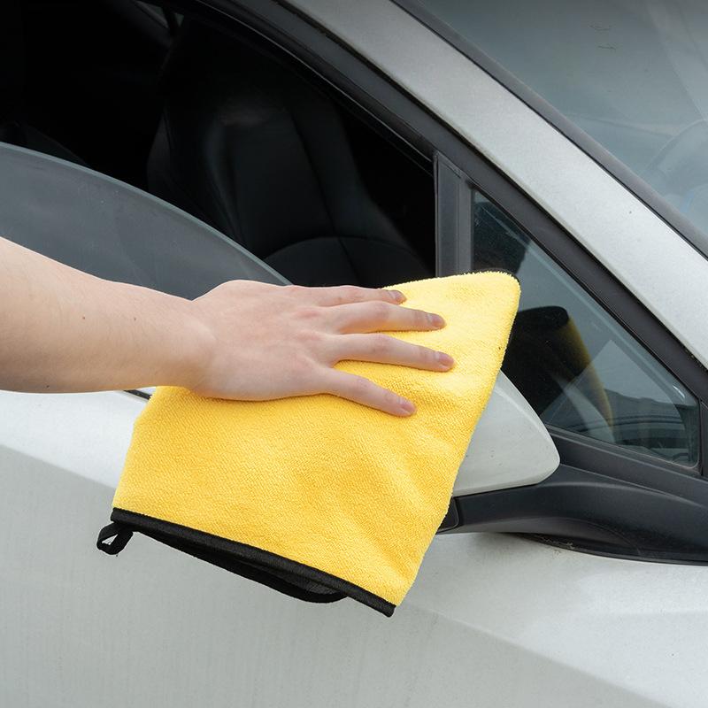 Car Wash Microfiber Towel Car Cleaning Drying Cloth Hemming Car Care Cloth Detailing Car Wash Towel