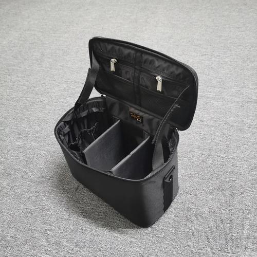 Professional Bridal Makeup Organizer Bag Large Capacity Square Cosmetic Case for Travel
