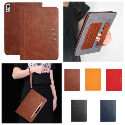 Pouzdro pro Xiaomi Pad 5 Pro 12.4 - Odolný kryt z umělé kůže s nastavitelným stojánkem a protiskluzovým úchopem (5 barev)