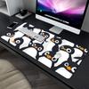 Entzückendes kleines Pinguin-Mauspad Wasserdichte Oberfläche Rutschfeste Gummibasis für Gaming Büro
