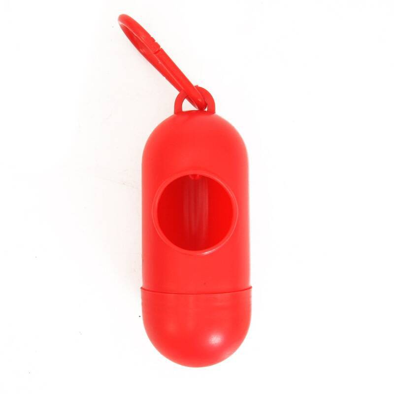 Portable Sustainable Eco-Friendly Dog Poop Bag Dispenser with Storage Shovel and Silicone Garbage Disposal