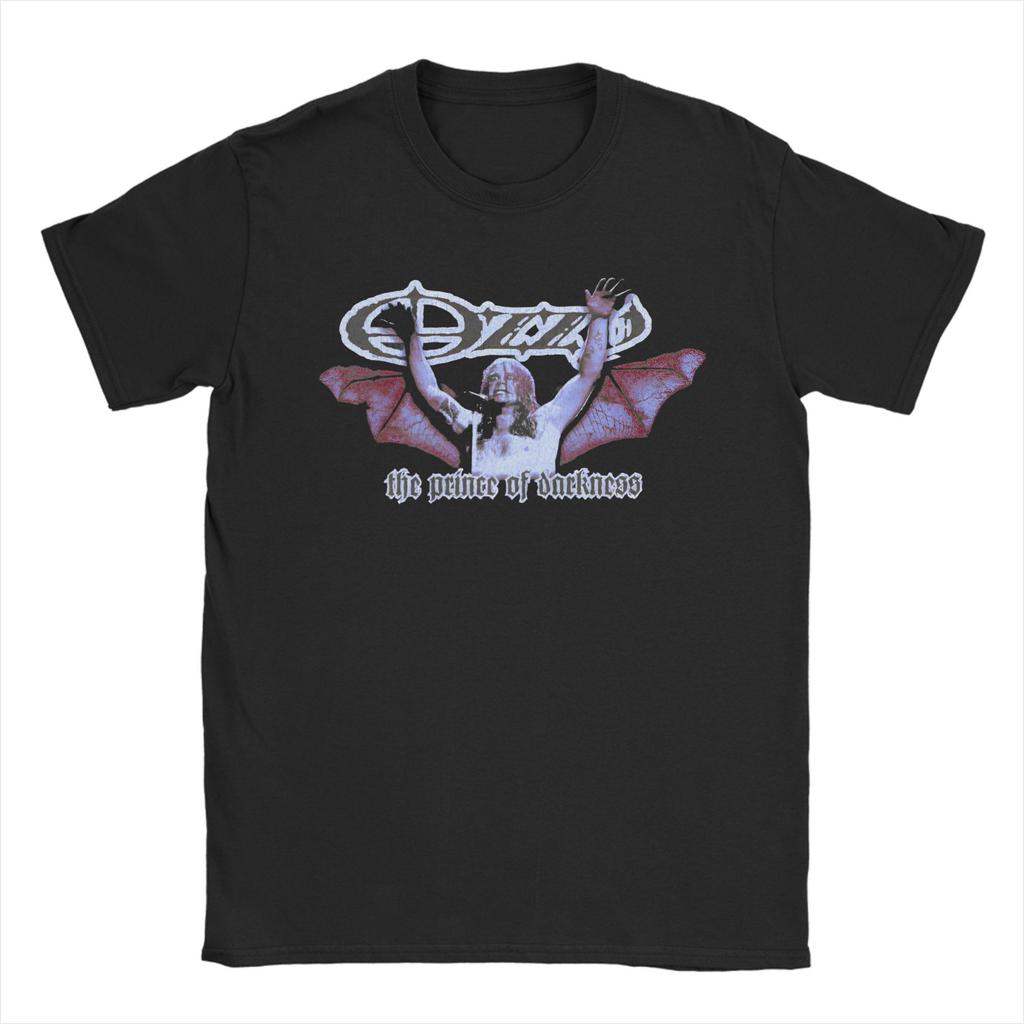 Black Sabbath Ozzy Osbourne T Shirt Men's Back To The Beginning Tour Pure Cotton T Shirts Summer Tees Casual Oversize Clothing