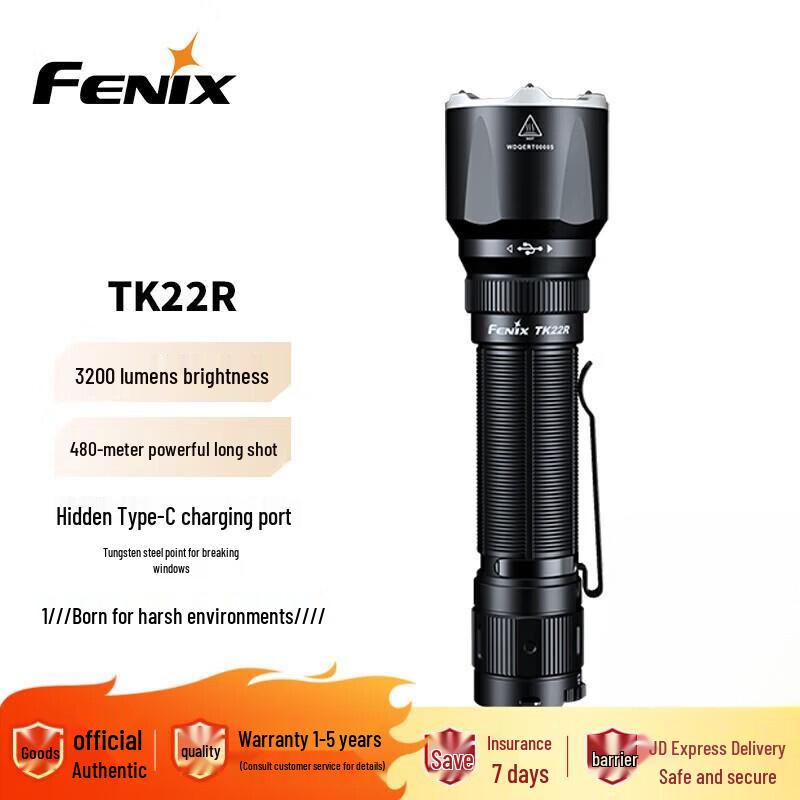 Fenix TK22R High-Performance Tactical Flashlight